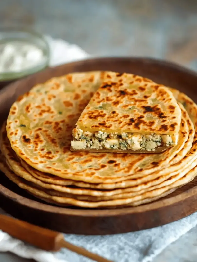 Homestyle Paneer Parantha at Punjabi Dawat Calgary